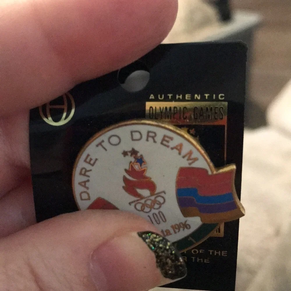 Atlanta 1996 Olympics Day 1 Pin Dare to Dream